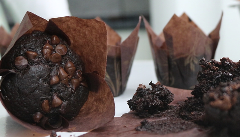 RECEITA: MUFFIN DE CHOCOLATE