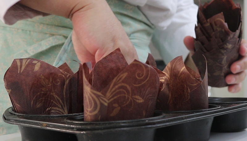 RECEITA: MUFFIN DE CHOCOLATE