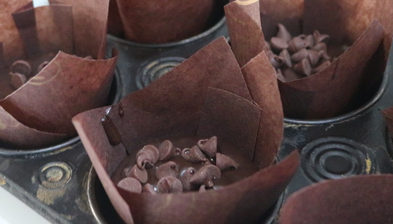 RECEITA: MUFFIN DE CHOCOLATE